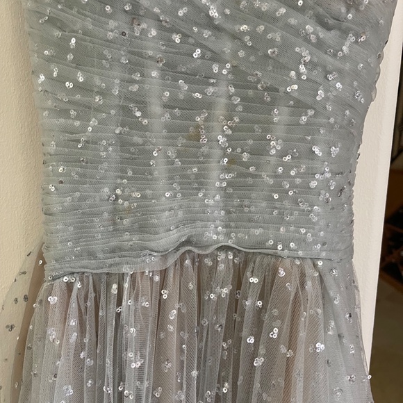 ÉDITION GEMY MAALOUF Shimmery Tulle Long Dress - Picture 4 of 6